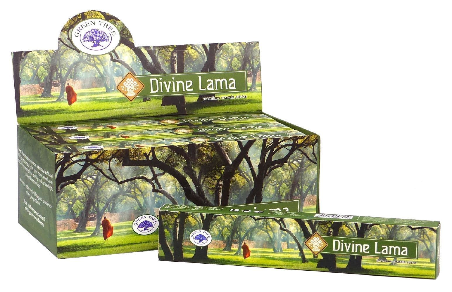 Räucherstäbchen Green Tree "Divine Lama" 15gr.