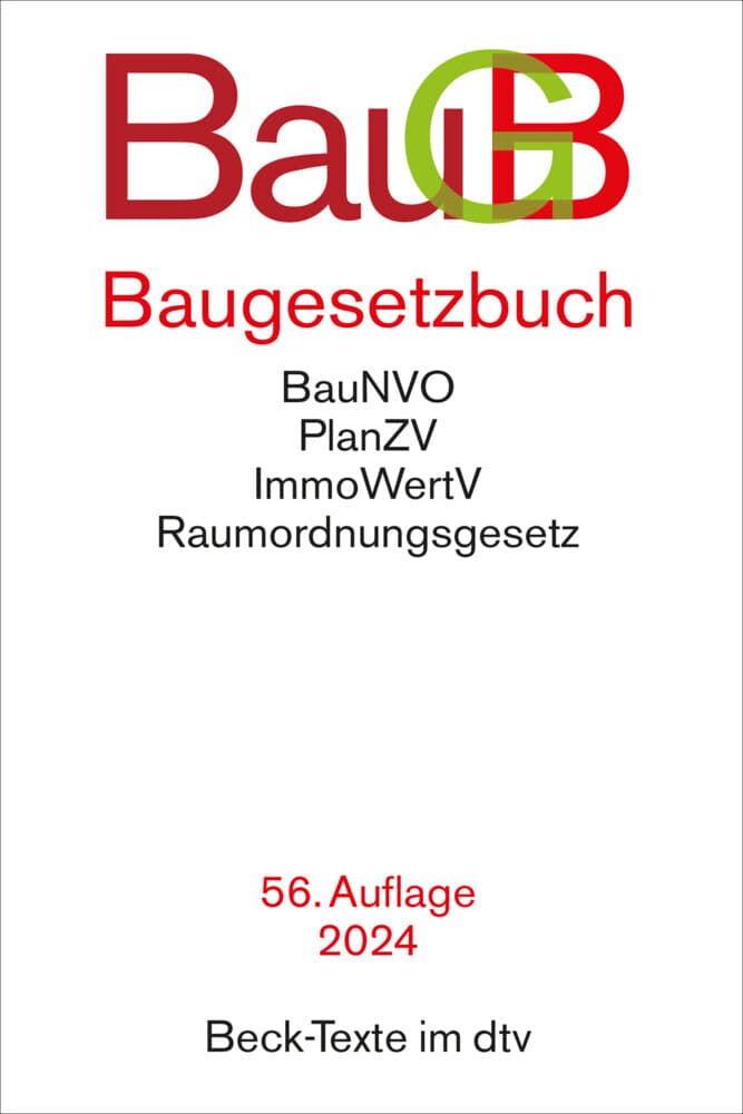 Baugesetzbuch. BauGB