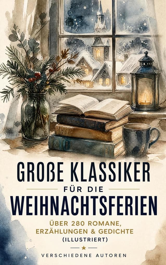 Große Klassiker für die Weihnachtsferien: Über 280 Romane, Erzählungen & Gedichte (Illustriert)