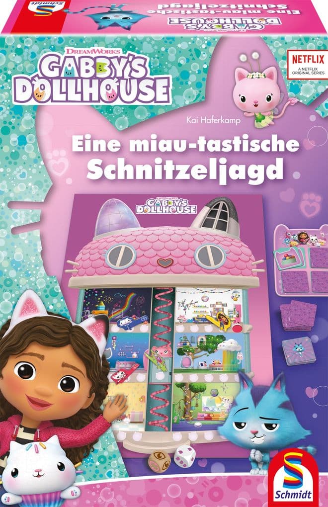 Schmidt Spiele - Gabbys Dollhouse - Eine miau-tastische Schnitzeljagd