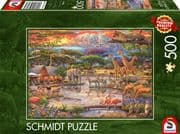Schmidt Spiele - Paradies am Kilimandscharo, 500 Teile