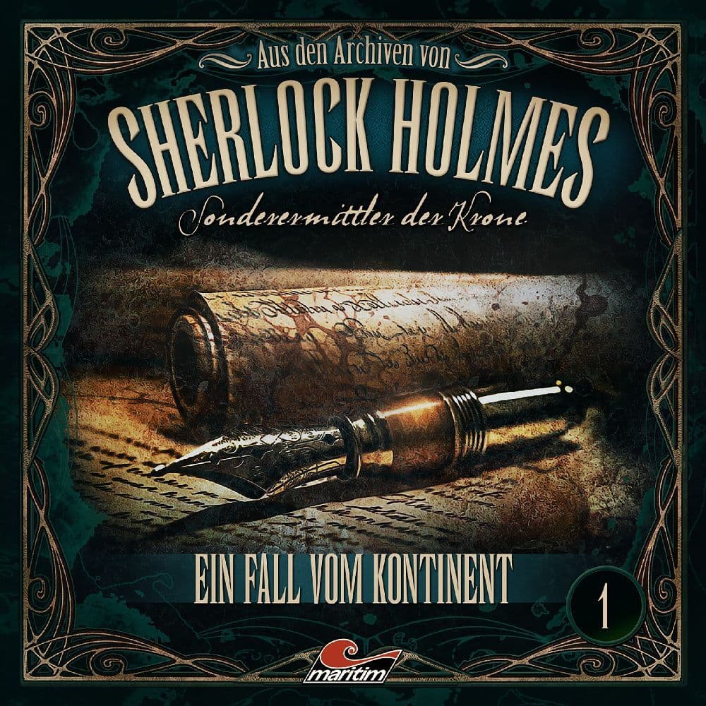 Aus den Archiven von Sherlock Holmes - Sonderermittler der Krone - Ein Fall vom Kontinent, 1 Audio-C