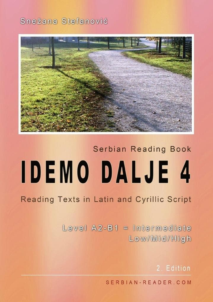 Serbian Reading Book "Idemo dalje 4"