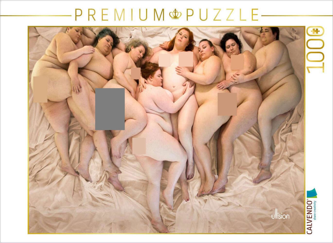 CALVENDO Puzzle Kurvenstolz - Glamour | 1000 Teile Lege-Größe 64x48cm Foto-Puzzle für glückliche Stu