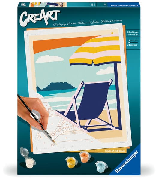 CreArt Adults Trend - Relaxen am Strand