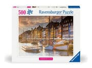 Erwachsenenpuzzle 500 Teile - Sonnenuntergang in Kopenhagen