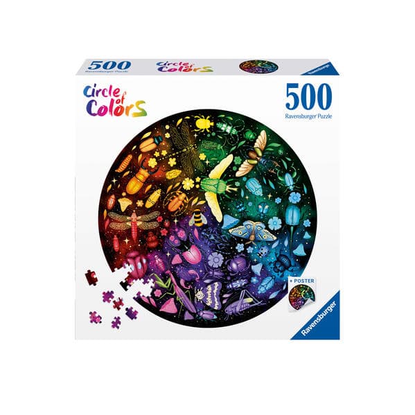 Erwachsenenpuzzle 500 Teile - Insekten