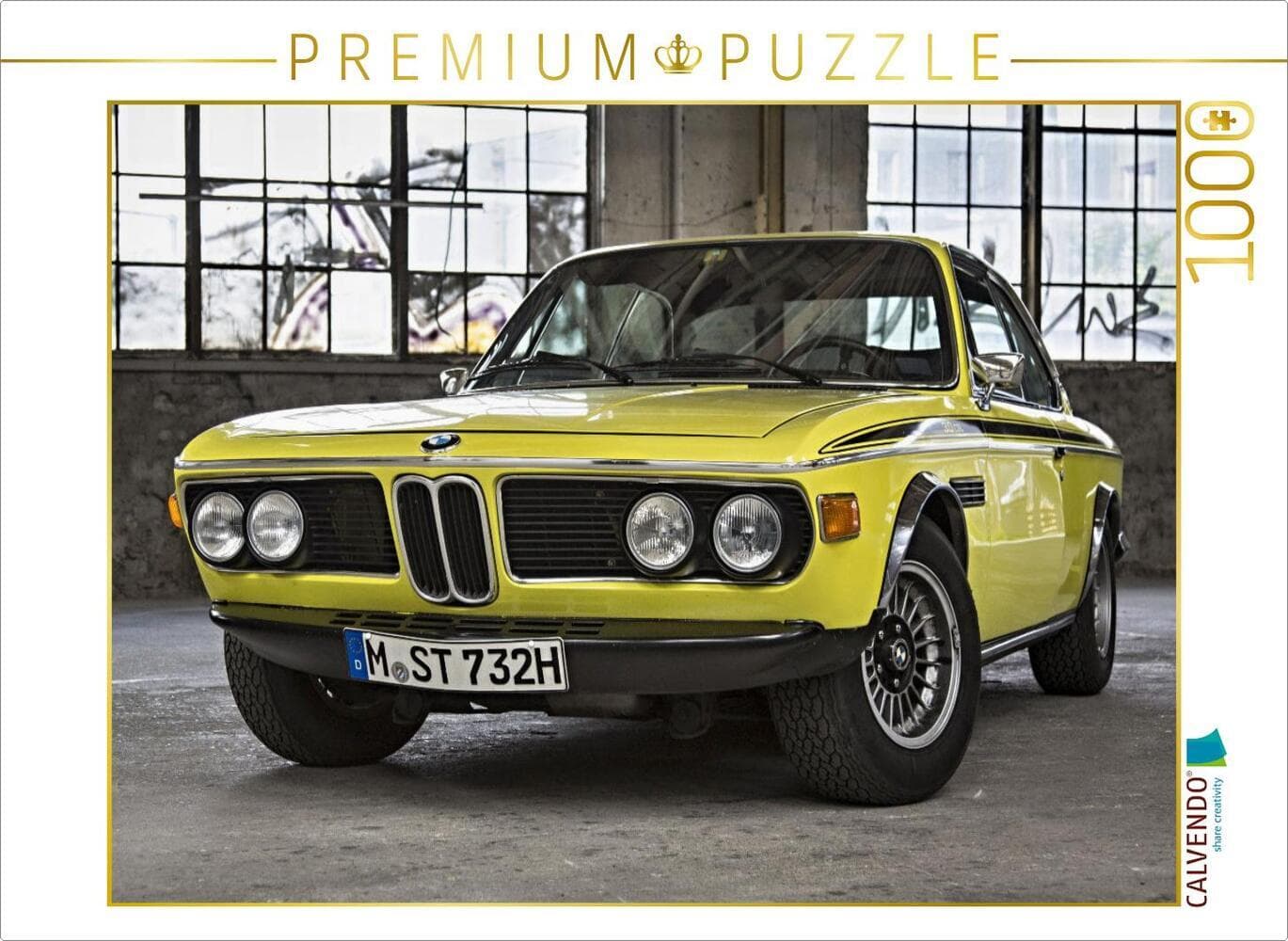 CALVENDO Puzzle BMW 2500 CS | 1000 Teile Lege-Größe 64x48cm Foto-Puzzle für glückliche Stunden