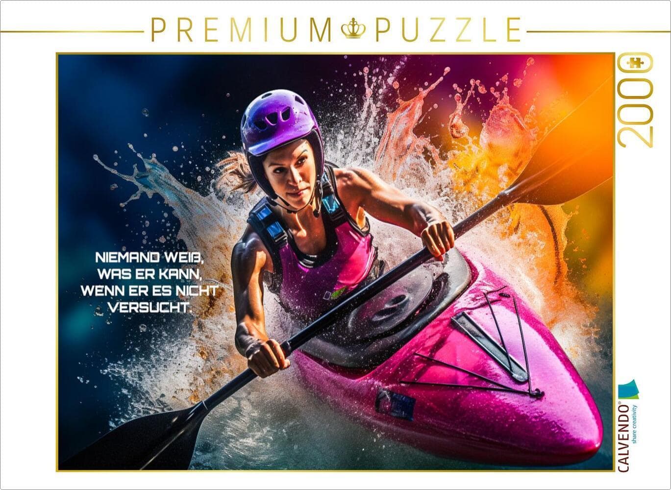 CALVENDO Puzzle Versuchen | 2000 Teile Lege-Größe 90x67cm Foto-Puzzle für glückliche Stunden