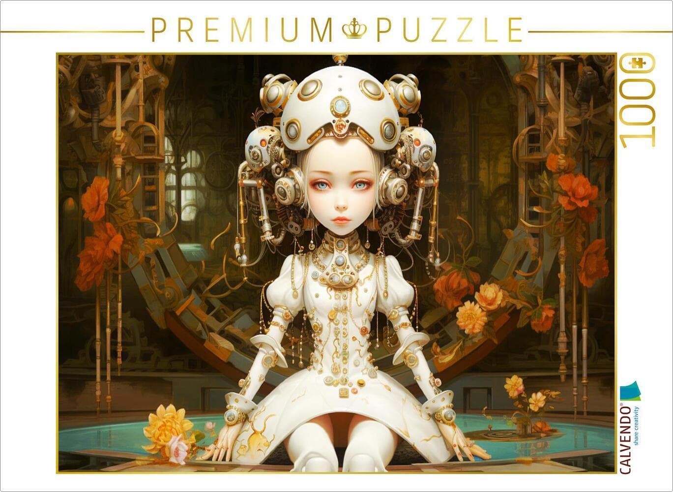 CALVENDO Puzzle Künstliche Emotionen | 1000 Teile Lege-Größe 64x48cm Foto-Puzzle für glückliche Stun