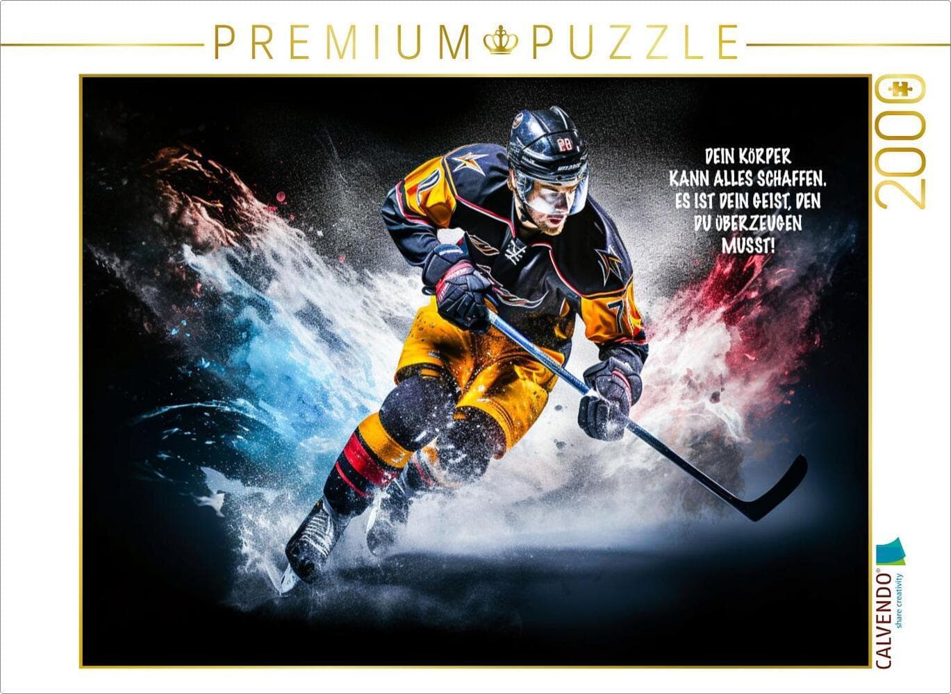 CALVENDO Puzzle Schaffen | 2000 Teile Lege-Größe 90x67cm Foto-Puzzle für glückliche Stunden