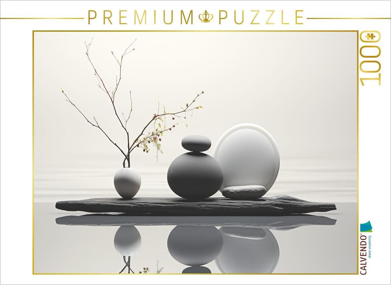 CALVENDO Puzzle Erholung - Zen | 1000 Teile Lege-Größe 64x48cm Foto-Puzzle für glückliche Stunden