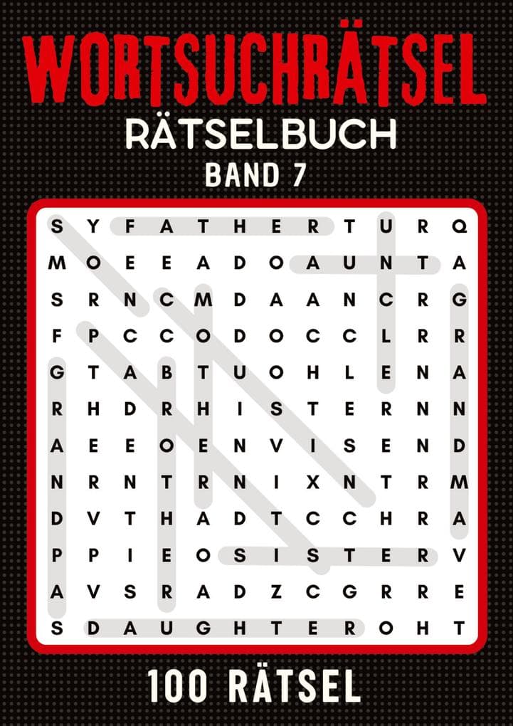 Wortsuchrätsel Rätselbuch - Band 7