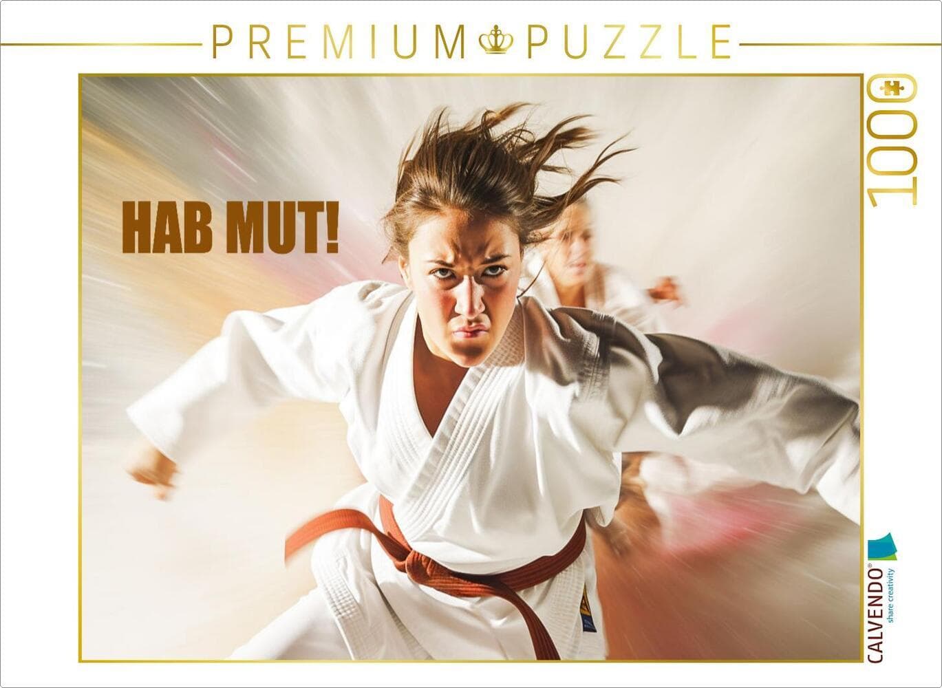 CALVENDO Puzzle Mut | 1000 Teile Lege-Größe 64x48cm Foto-Puzzle für glückliche Stunden