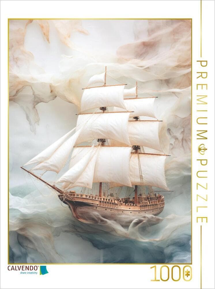CALVENDO Puzzle Segelturn | 1000 Teile Lege-Größe 64x48cm Foto-Puzzle für glückliche Stunden