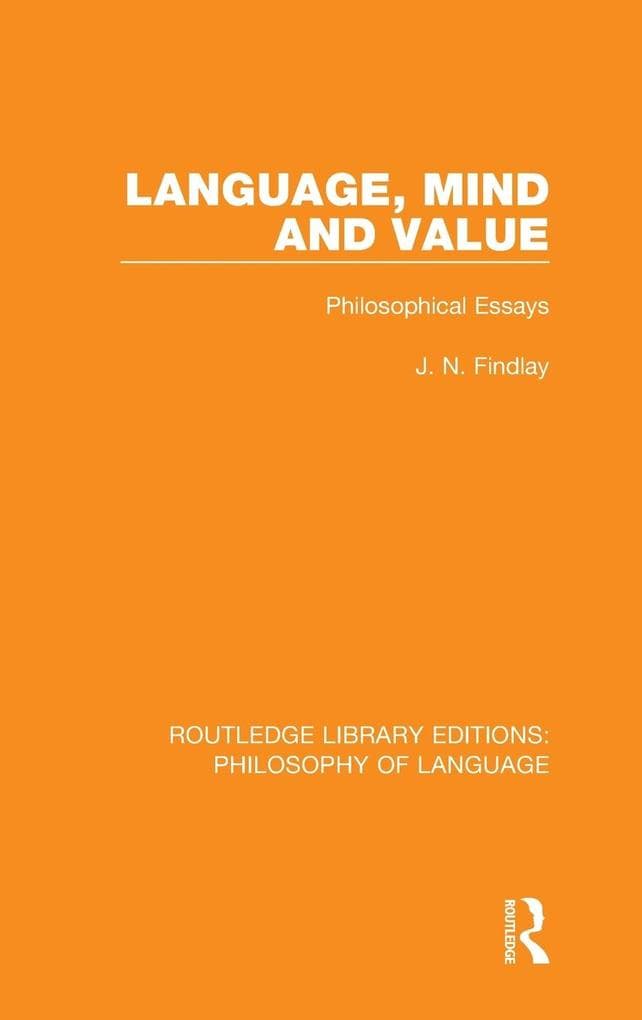 Language, Mind and Value