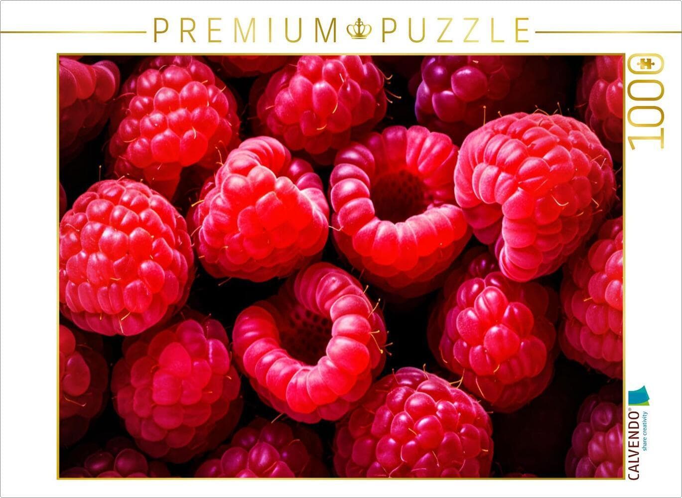 CALVENDO Puzzle Himbeere | 1000 Teile Lege-Größe 64x48cm Foto-Puzzle für glückliche Stunden