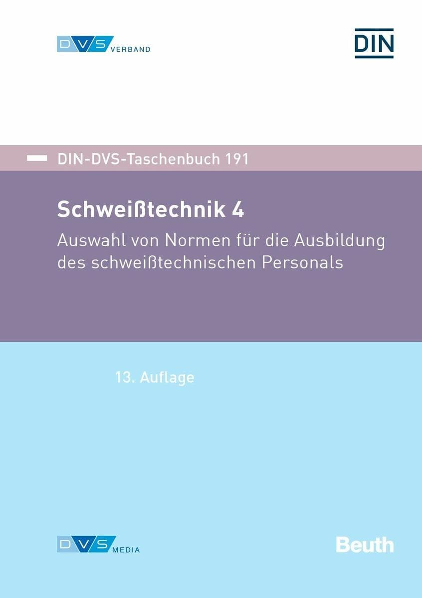 DIN-DVS-Taschenbuch 191