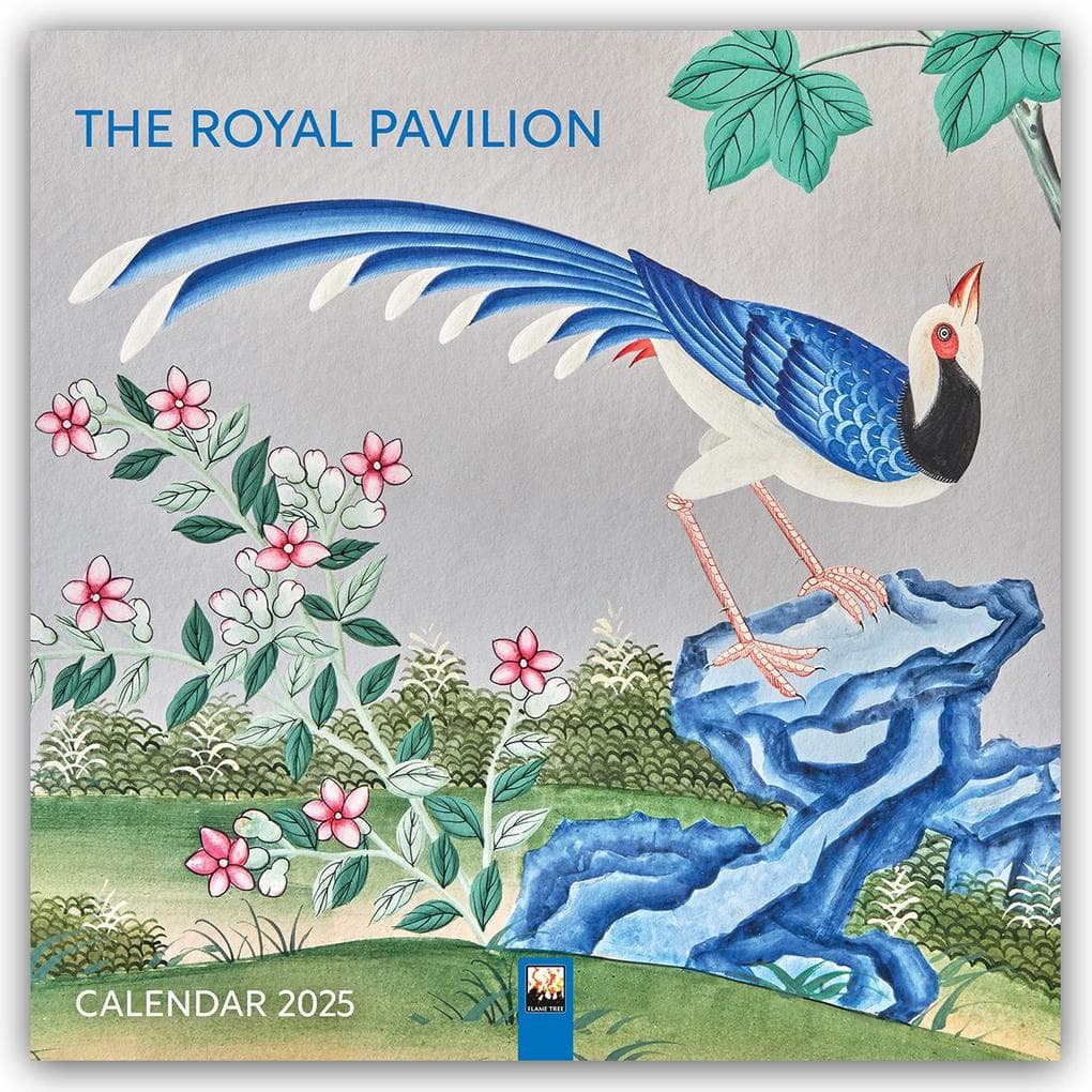 Royal Pavilion Brighton Wall Calendar 2025 (Art Calendar)