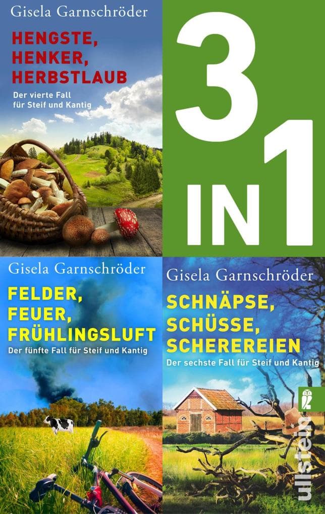 Steif und Kantig ermitteln - Band 4-6 der beliebten Cosy-Crime-Reihe