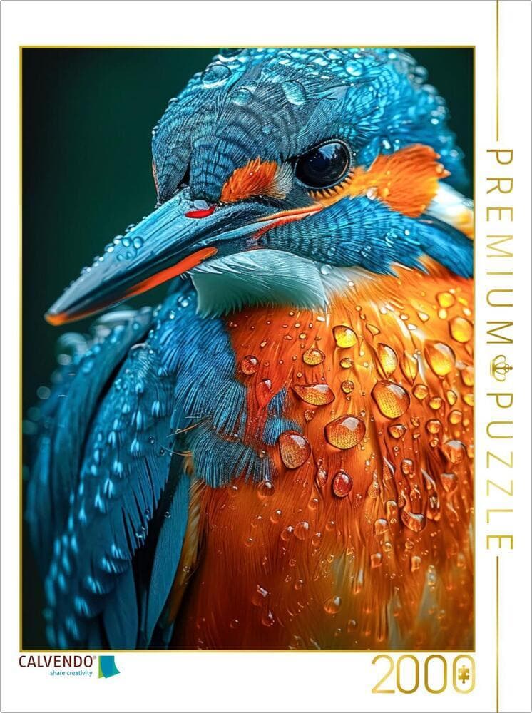 CALVENDO Puzzle Eisvogel | 2000 Teile Lege-Größe 90x67cm Foto-Puzzle für glückliche Stunden