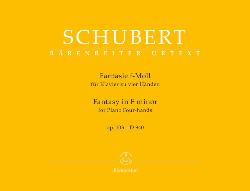 Fantasie für Klavier zu vier Händen f-Moll op. 103 D 940