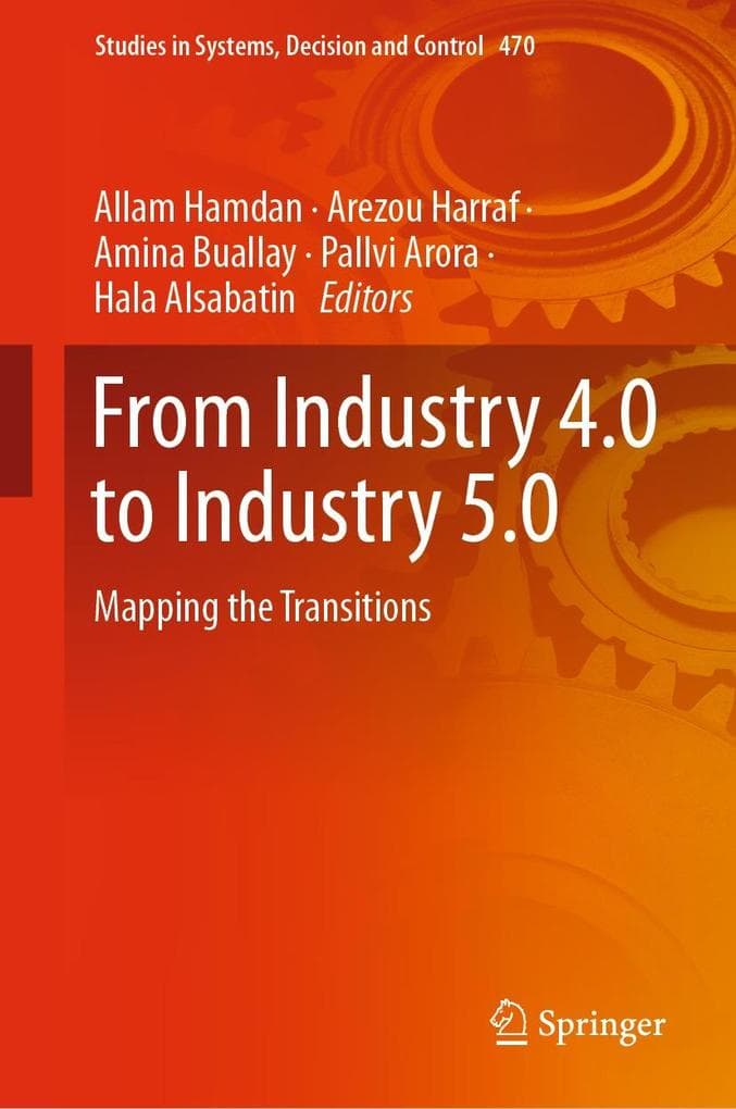 From Industry 4.0 to Industry 5.0