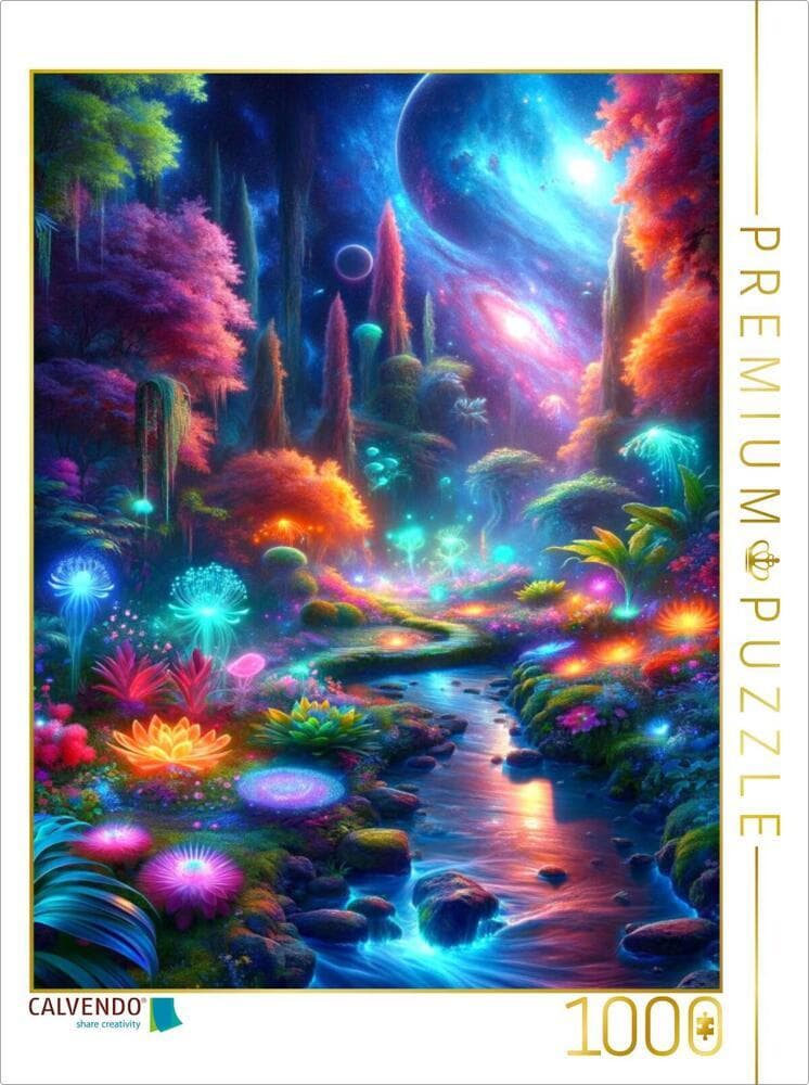 CALVENDO Puzzle Cosmic Garden - Astronomie Bild | 1000 Teile Lege-Größe 64x48cm Foto-Puzzle für glüc