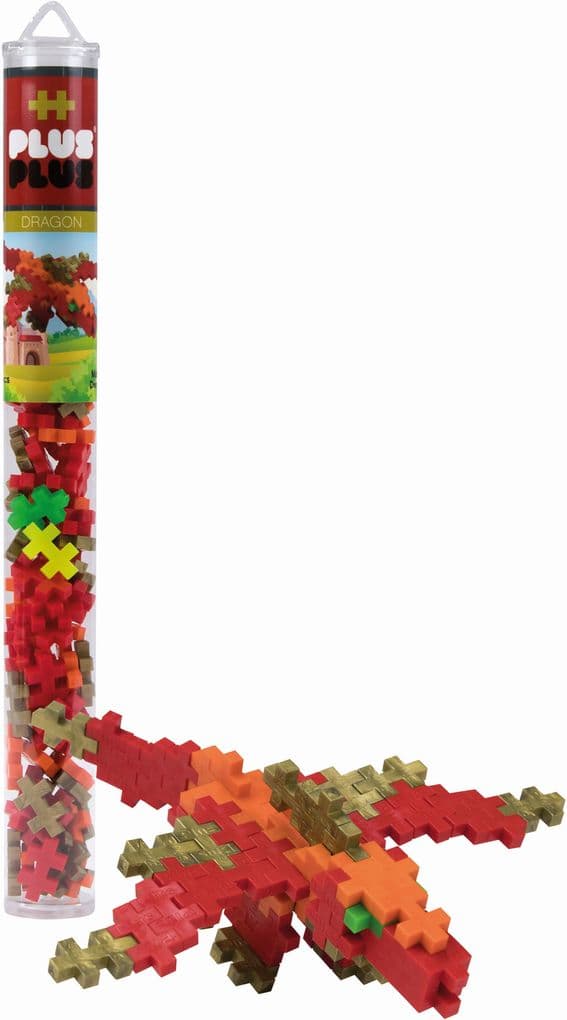 Plus-Plus - 100 Kreativ Bausteine Drache