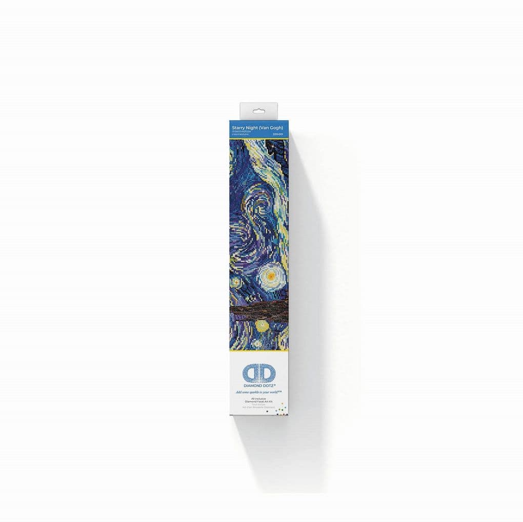 Diamond Dotz - Diamond Painting Starry Night, Van Gogh
