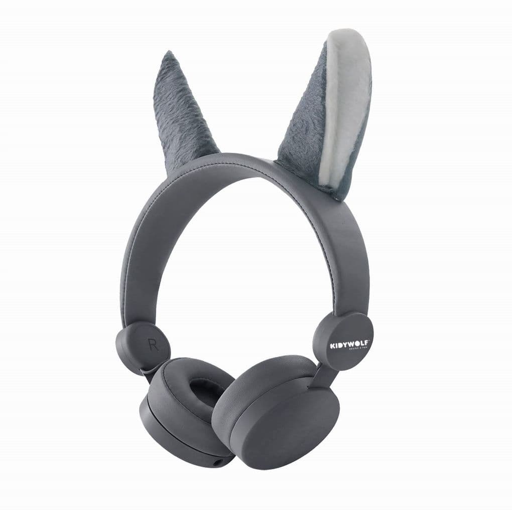 Kidywolf 410219 - Kopfhörer mit Kabel & Wolfohren abnehmbar