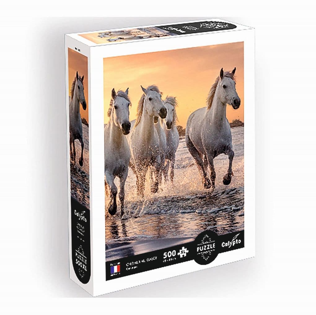 SentoSphere - Calypto - Puzzle - Pferde, 500 Teile XL