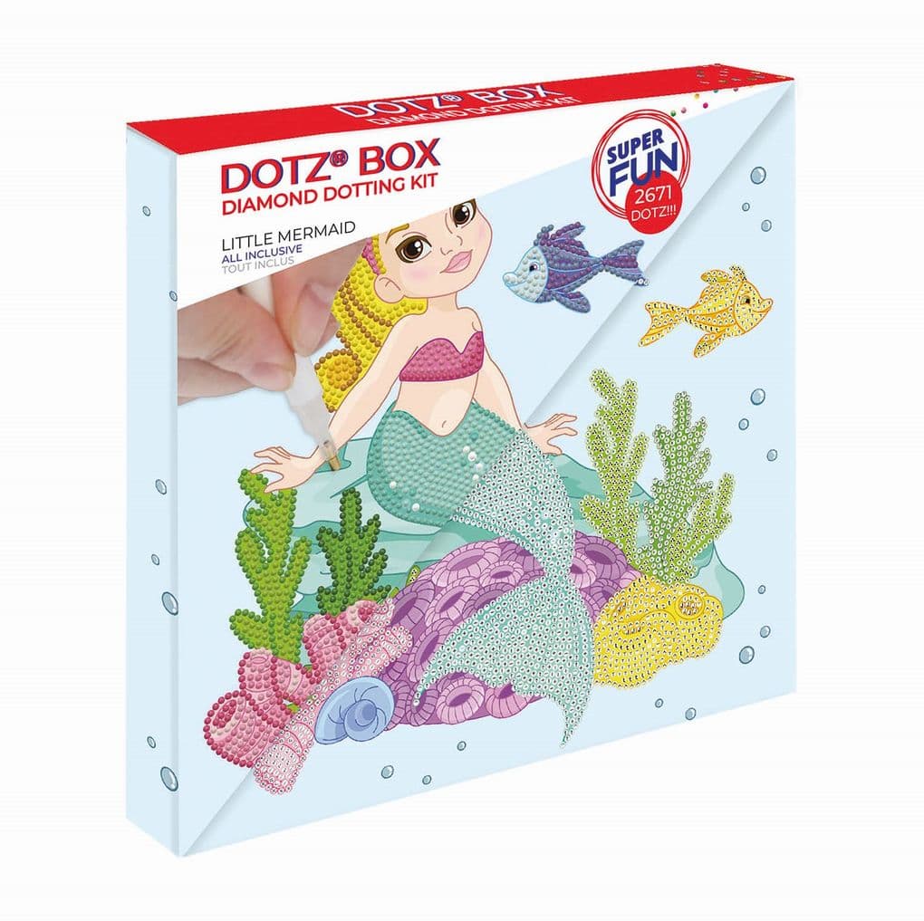 Diamond Dotz - Diamond Painting Kleine Meerjungfrau