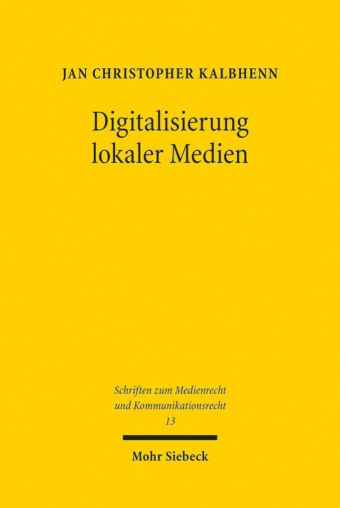 Digitalisierung lokaler Medien