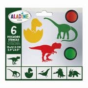 Aladine - Schablonen Dinosaurier