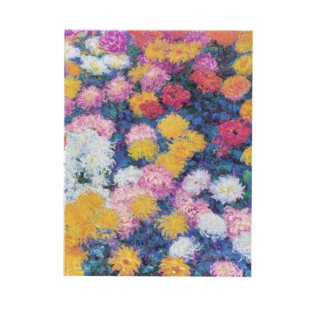 Paperblanks Notizbuch - Monets Chrysanthemen, Ultra, Unliniert, Hardcover