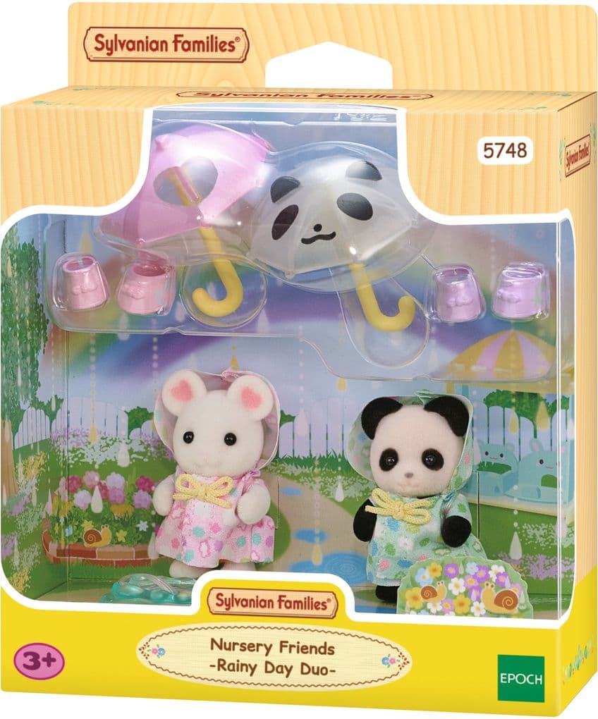 Sylvanian Families - Erlebniskindergarten Freunde Regenwetter