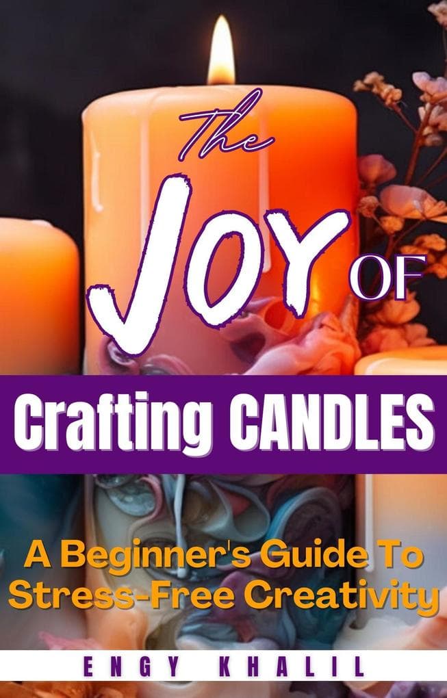 The Joy of Crafting Candles: A Beginner's Guide for Stress-Free Creativity (DIY, #5)