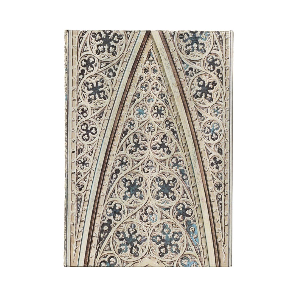 Paperblanks Notizbuch - Gewölbe des Mailänder Doms, Midi, Liniert, Hardcover