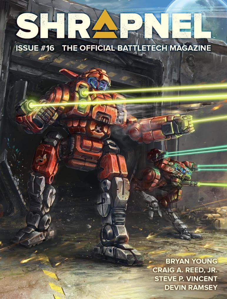 BattleTech: Shrapnel, Issue #16 (The Official BattleTech Magazine)