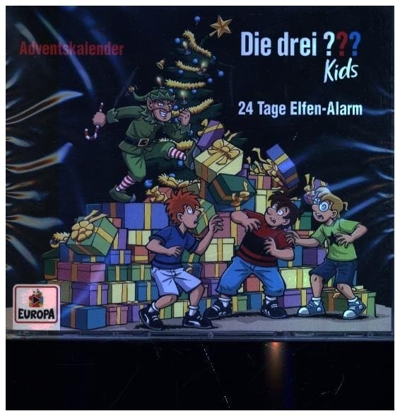 Die drei ??? Kids - Adventskalender 24 Tage Elfen Alarm