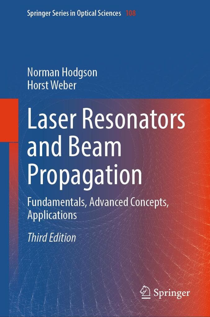 Laser Resonators and Beam Propagation