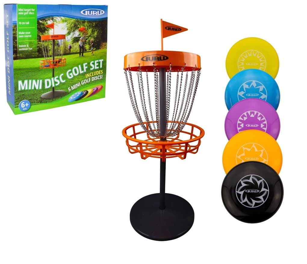 Guru Disc Golf Mini Basket Set inkl. 5 Scheiben