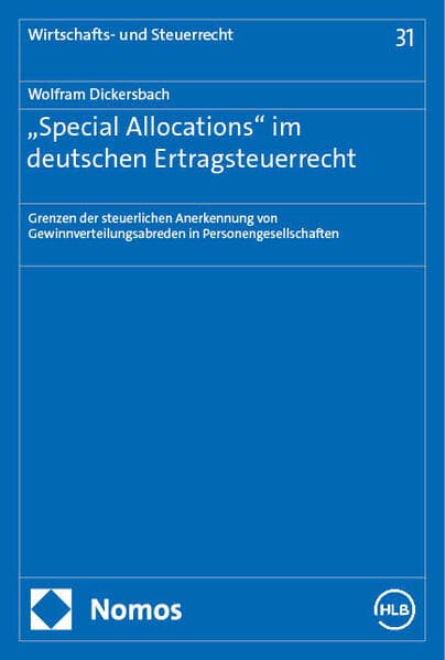 "Special Allocations" im deutschen Ertragsteuerrecht