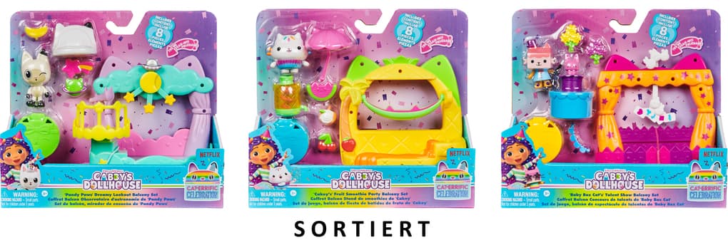 Spin Master - Gabbys Dollhouse - Balcony Decoration Sortiment