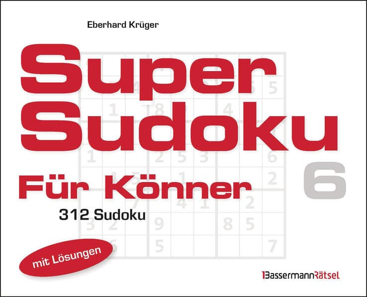 Supersudoku für Könner 6