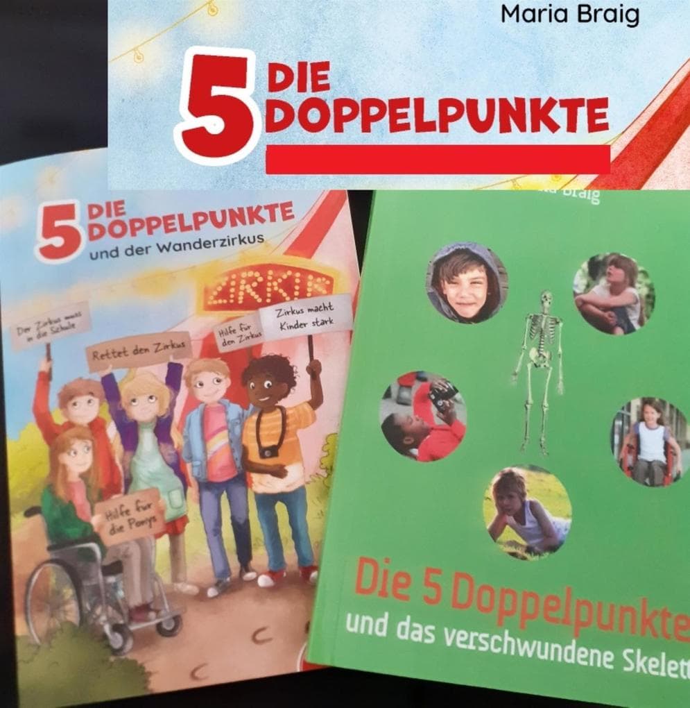 Die 5 Doppelpunkte - Kinderkrimi