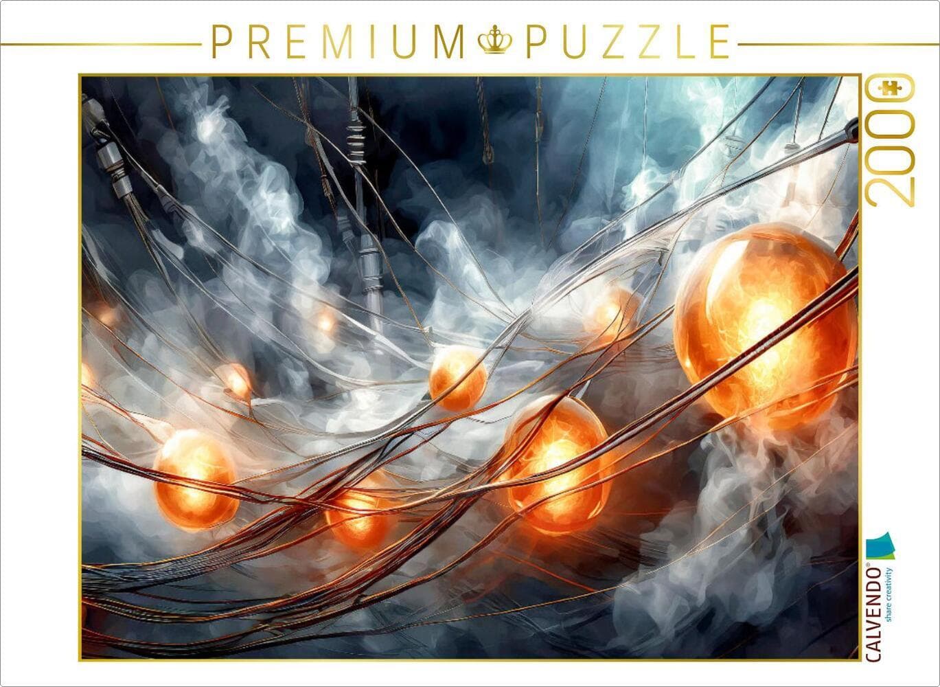 CALVENDO Puzzle Poesie der Glutkugeln | 2000 Teile Lege-Größe 90x67cm Foto-Puzzle für glückliche Stu