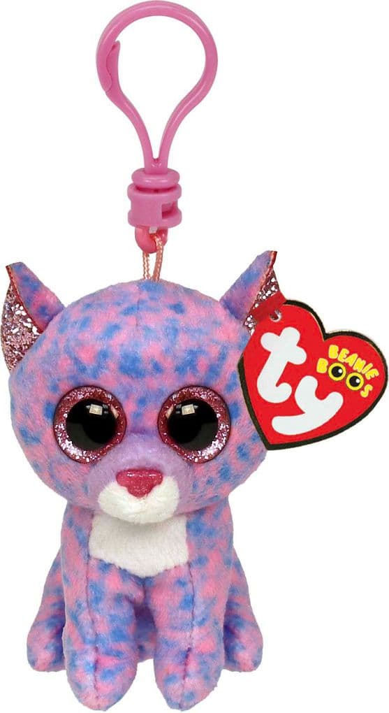 Ty - Beanie Boos - Anhänger - Cassidy Lavendel Katze