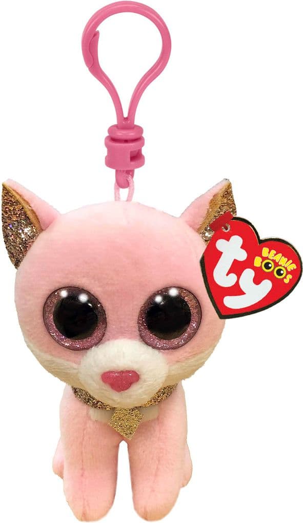 Ty - Beanie Boos - Anhänger - Fiona Pinke Katze